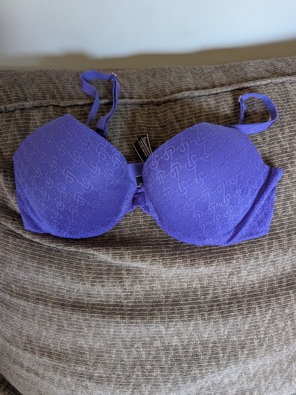 Victoria's Secret Purple Lace Push-Up Bra